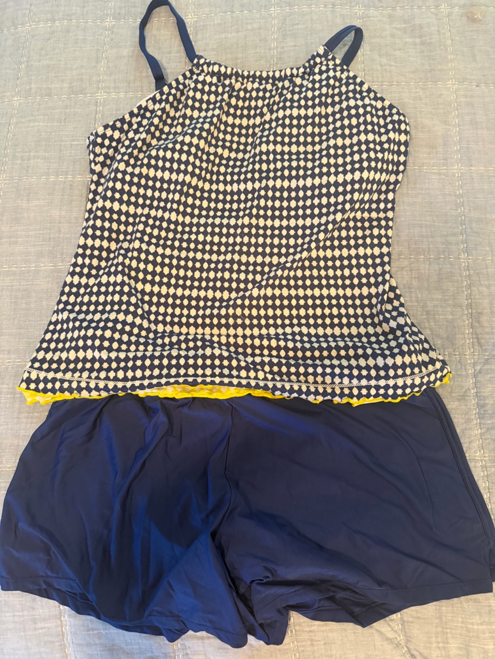 24th & Ocean Royal Blue Dress with White Label Detail